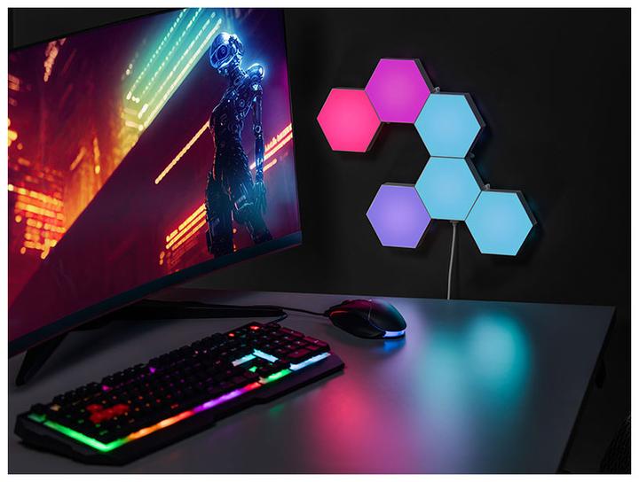 Actual product image Tracer sześciokątne lampy RGB Ambience -Smart Hexagon