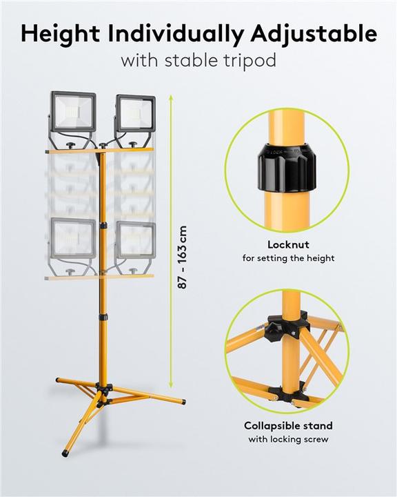 Produktbild Goobay LED-Baustrahler (8500 lm)