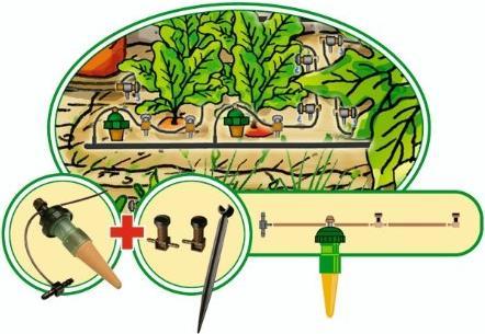 Immagine prodotto Blumat Set di tubi a goccia 10m (Set per l'irrigazione a goccia)