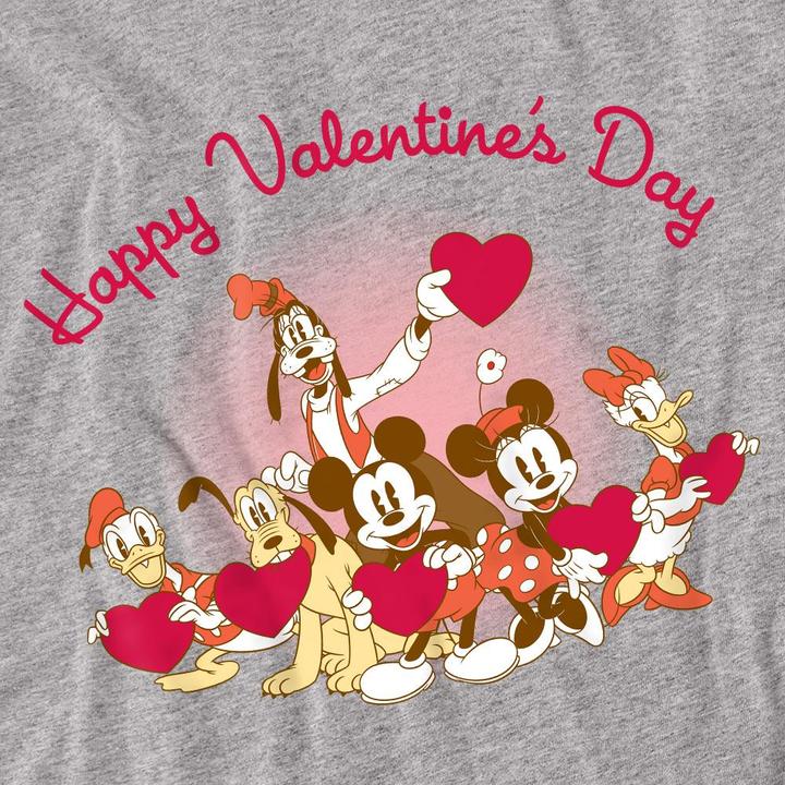 Produktbild Mickey Mouse Happy TShirt Valentinstag (XL)