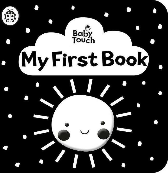 Actual product image Baby Touch: My First Book: a black-and-white cloth book (English, Ladybird, 2020)