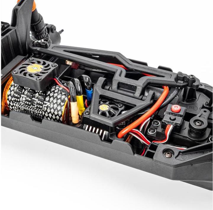 Actual product image Hobbytech Monster Truck Rogue Terra Brushless Red, RTR, 1:10 (RTR Ready-to-Run)