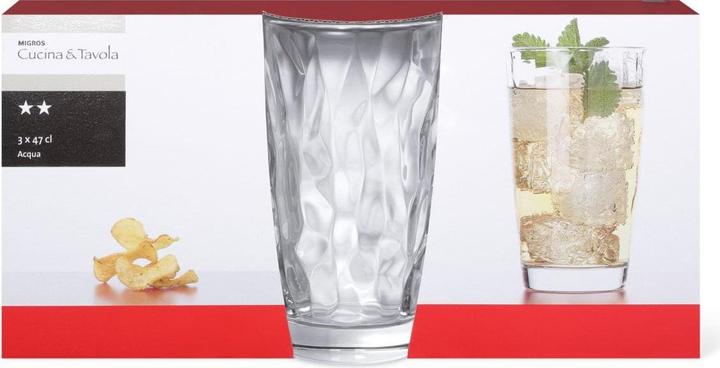 Cucina & Tavola Wasserglas (0.47 l, 3 x)