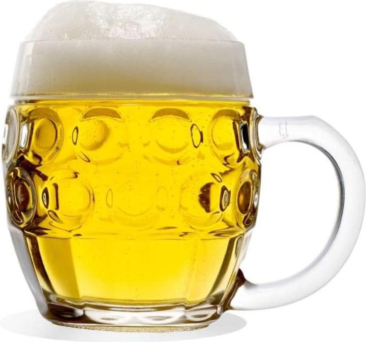 Actual product image Ich-zapfe Beer glass, beer mug set of 6, Tübinger - 0.5 litres (0.50 l, 6 x)