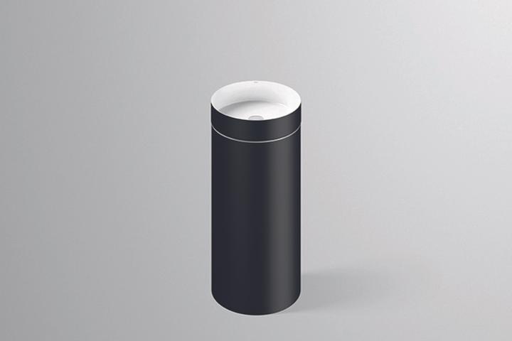 Bicolour (matt black/white glossy)