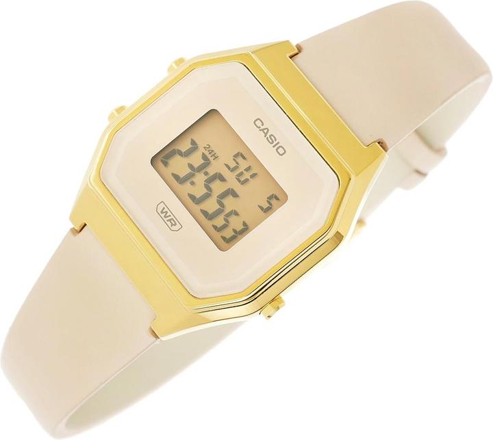 Actual product image Casio LA680WEGL-4EF Vintage Mini Ladies 29mm (Digital watch, 28 mm)