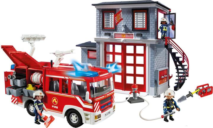 Produktbild Playmobil Feuerwehr-Megaset (71603, Playmobil City Action)