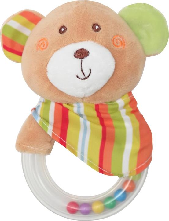 Produktbild Lorelli Baby Plüschtier Rasselring 13 cm