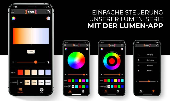 Actual product image Rollei Lumen RGB Pocket (Video light)