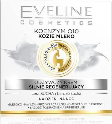 Actual product image Eveline Coenzyme Q10 Nourishing Strongly Regenerating Cream For Dry And Very Dry Skin For (50 ml, 24h cream)