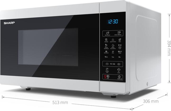 Actual product image Sharp YC-MG51E-W (25 l)
