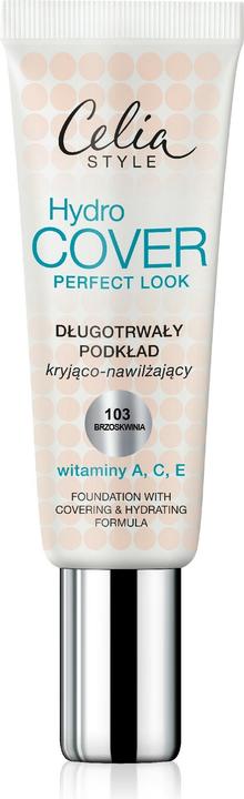 Celia Hydro Cover Foundation Langanhaltende Deckkraft und Feuchtigkeitspflege mit den Vitaminen A, C, E (30 ml)