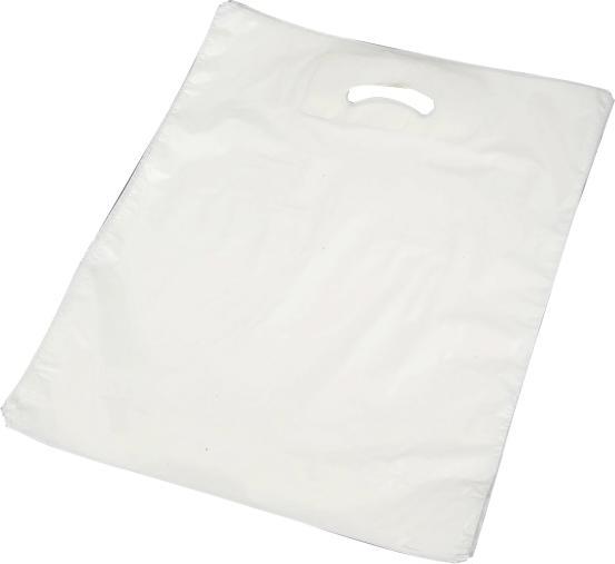 Immagine prodotto Norlip Baerepose plastic hvid 45my 400x450/50mm 500pcs/krt - (500 pz.)