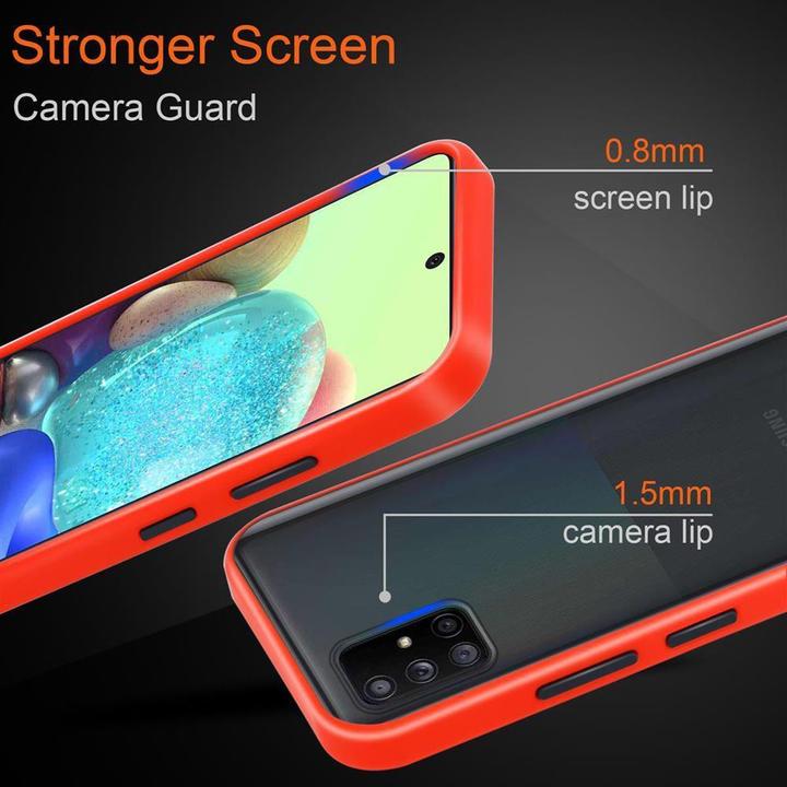 Actual product image Cadorabo Hybrid Matt Cover (Samsung Galaxy A71 5G)