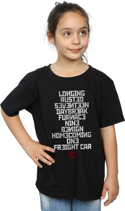 Immagine prodotto Winter Soldier Trigger Words Maglietta Ragazze (140, 146)