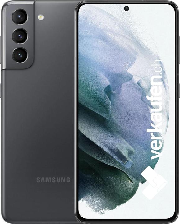 Produktbild verkaufen.ch Galaxy S21 Dual SIM 5G (128 GB, Phantom Gray, 6.20", 64 Mpx, Dual SIM, B / Sehr gut)