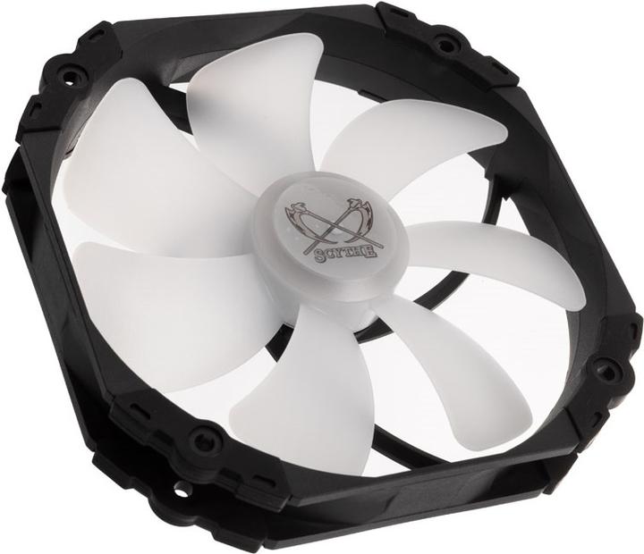 Actual product image Scythe PC fan Kaze Flex 140 Round RGB PWM (140 mm, 1 x)
