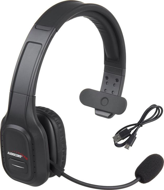Produktbild Audiocore Bluetooth-Callcenter-Headset AC864 (ANC, 32 h, Kabellos)
