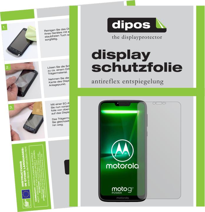 Image du produit Dipos Film de Protection d’écran Anti-reflet (6 pièce(s), Motorola Moto G7 Power)