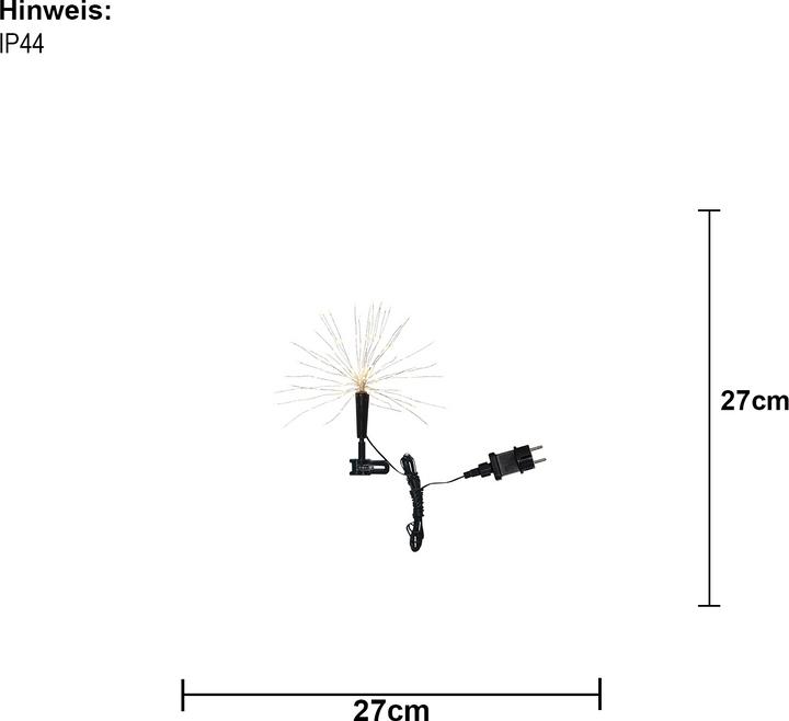 Produktbild Star Trading Baumstern Firework