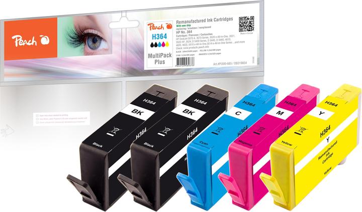 Produktbild Peach 364 MultiPack Plus (M, C, Y, BK)