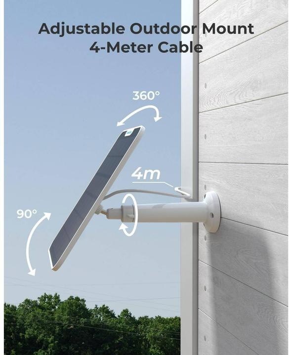 Actual product image Reolink Solar panel 2 USB-C (Solar panel)
