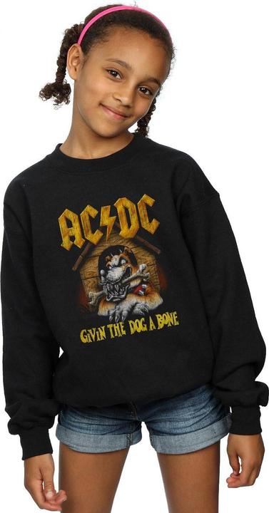 Produktbild AC/DC Give The Dog A Bone Sweatshirt Mädchen (104)