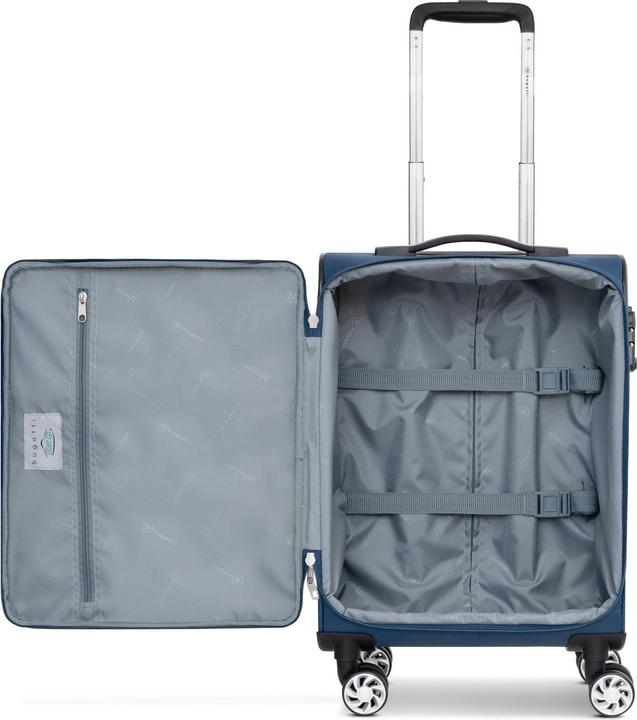 Immagine prodotto Bugatti Go Light Soft 4 ruote carrello cabina S 54 cm (360 l, Bagaglio a mano (fino a 50 litri))