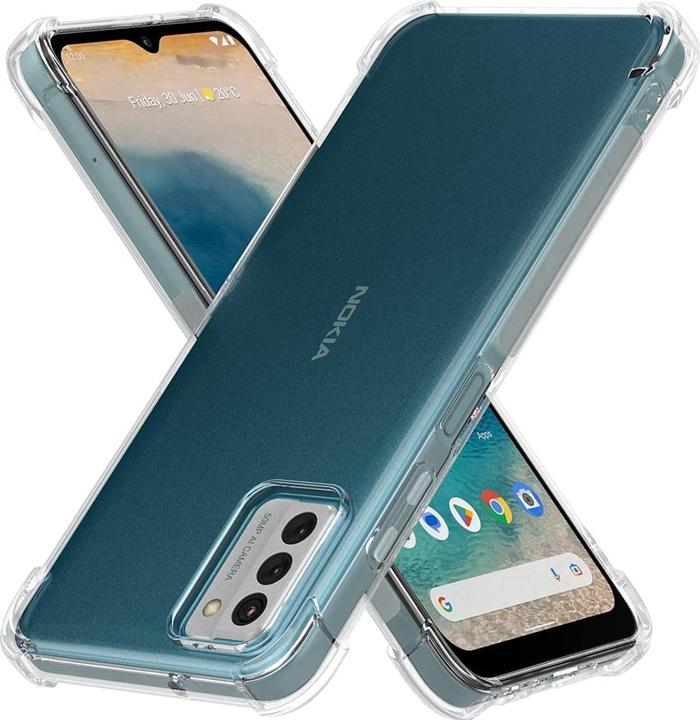 Actual product image Screenguard Nokia G22 Cover Crystal Soft Airbag Bumper (Nokia G22)