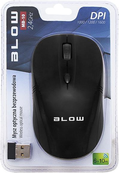 Blow Drahtlose optische Maus MB-10 schwarz (Kabellos)