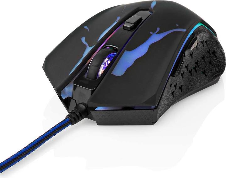 Image du produit Nedis Gaming Mouse | Filaire | 1200 / 1800 / 2400 / 3600 dpi | DPI réglable | Nombre de boutons : 6 (Filaire)
