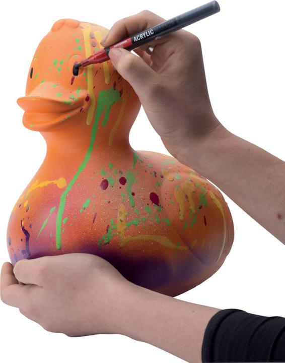 Actual product image Amsterdam Marker carmine red (Crimson, 4 mm, 1 x)