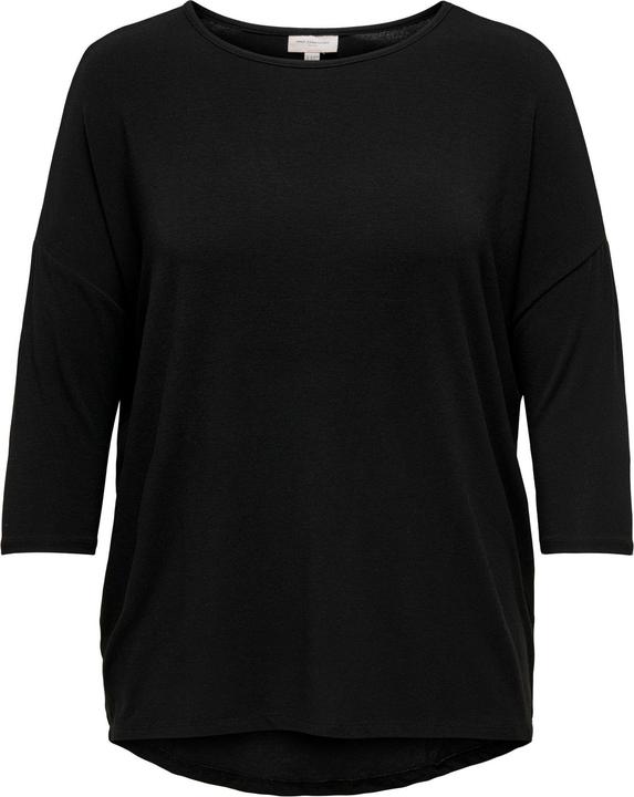 Only Locker geschnittenes Curvy Oberteil mit 3/4-Ärmeln