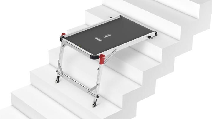 Productafbeelding Hailo TP1, Trapleuning, De innovatieve en veilige oplossing voor het renoveren en decoreren van trappen (Werkplatform, 120 cm)