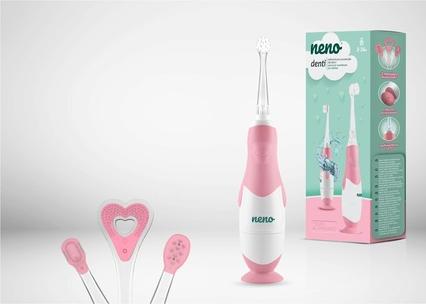 Actual product image Neno Denti electric toothbrush for children, pink (Oscillating toothbrush)