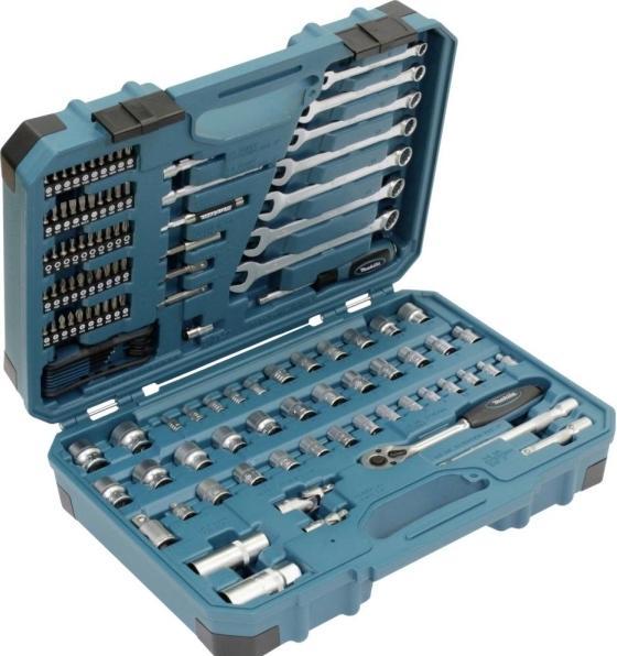 Actual product image Makita Tool set (120 pieces)