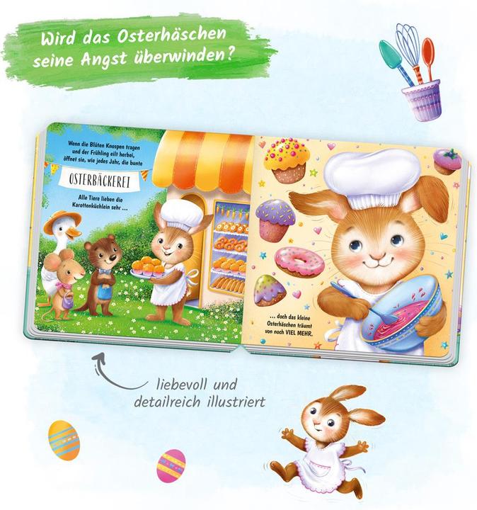 Produktbild Pappenbuch Die Osterbäckerei (Deutsch, Trötsch Verlag GmbH & Co. KG, 2023)