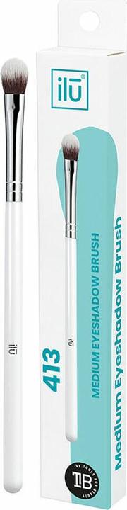 Tools for Beauty T4B ILU 400 serie Lidschattenpinsel Weiss Schminkpinsel Zum Verblenden Von Lidschatten (413) (Eyeshadow)