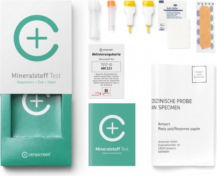 Produktbild Mineralstoff Test