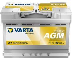 Produktbild Varta DYNAMIC AGM AGM3 12V 70 AH 760EN (A) (12 V, 70 Ah, 760 A)