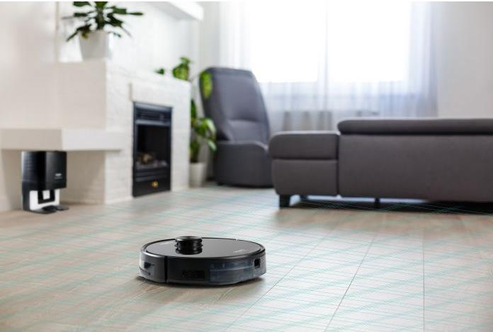 Produktbild Domo DO7298S Saug-und Wischroboter Schwarz App gesteuert, Fernbedienbar, mit Wis (Saugwischroboter)