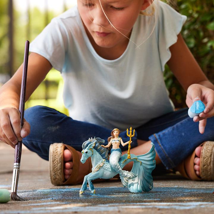 Produktbild Schleich Meerjungfrau-Eyela auf Unterwasserpferd