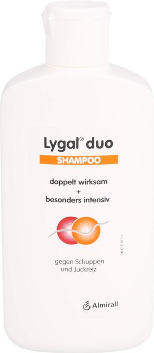 Almirall Lygal duo Shampoo gegen Schuppen und Juckreiz, 150 ml Shampoo (150 ml, Flüssiges Shampoo)