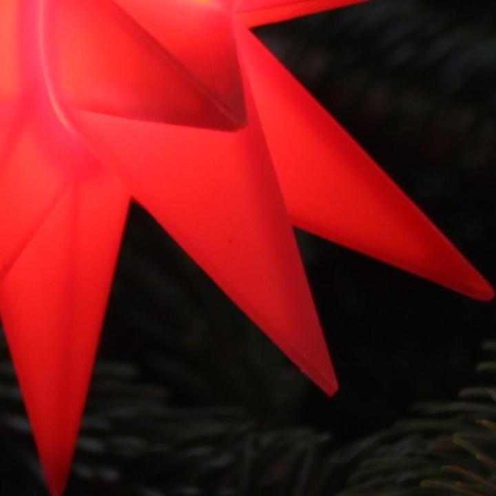 Actual product image FHS Star LED wireless Extended. red