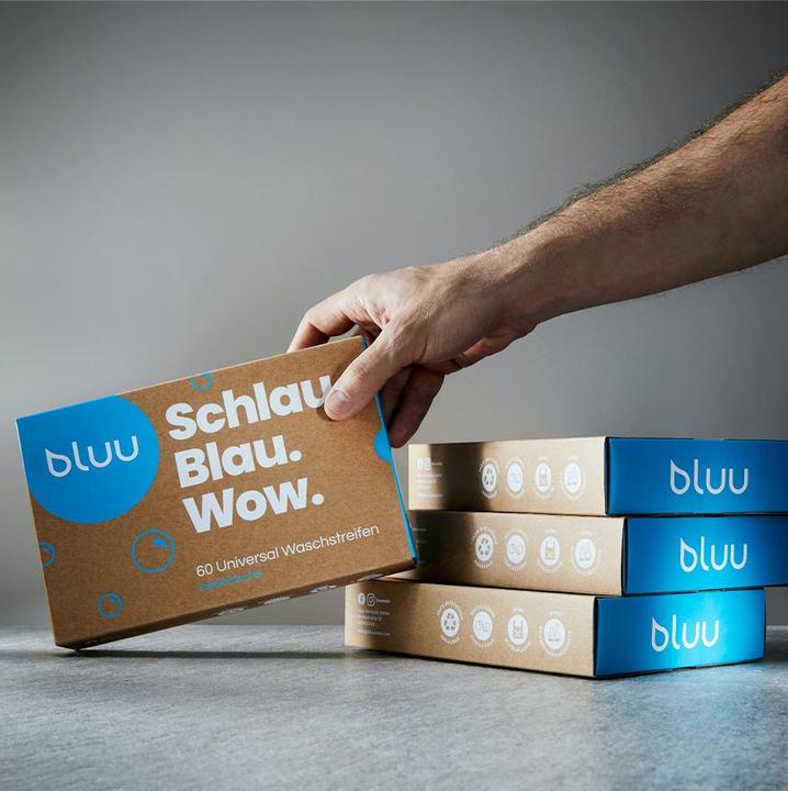Produktbild bluu Universal Waschstreifen (60 Waschgänge, Tücher)