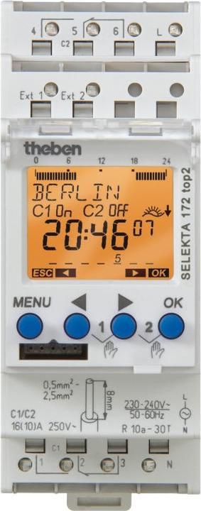 Actual product image Theben SELEKTA 172 top2 24V