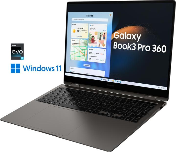 Immagine prodotto Samsung Galaxy Book3 Pro 360 (16", Intel Core i7-1360P, 16 GB, 512 GB, DE)
