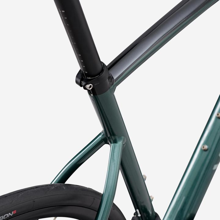 Actual product image Van rysel Road bike Endurance NCR AF Shimano Tiagra 2×10 green