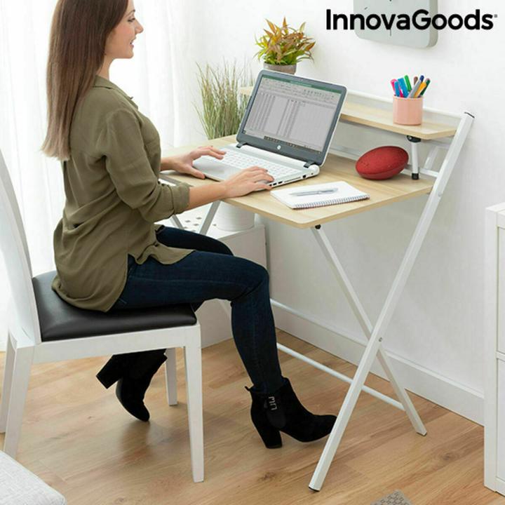 Image du produit InnovaGoods Bureau Klabarer avec tablette Tablezy