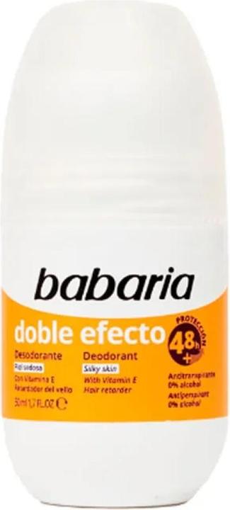 Produktbild Babaria Desodorante Roll-On Doble Efecto 50ml (Roll-on, 50 ml)